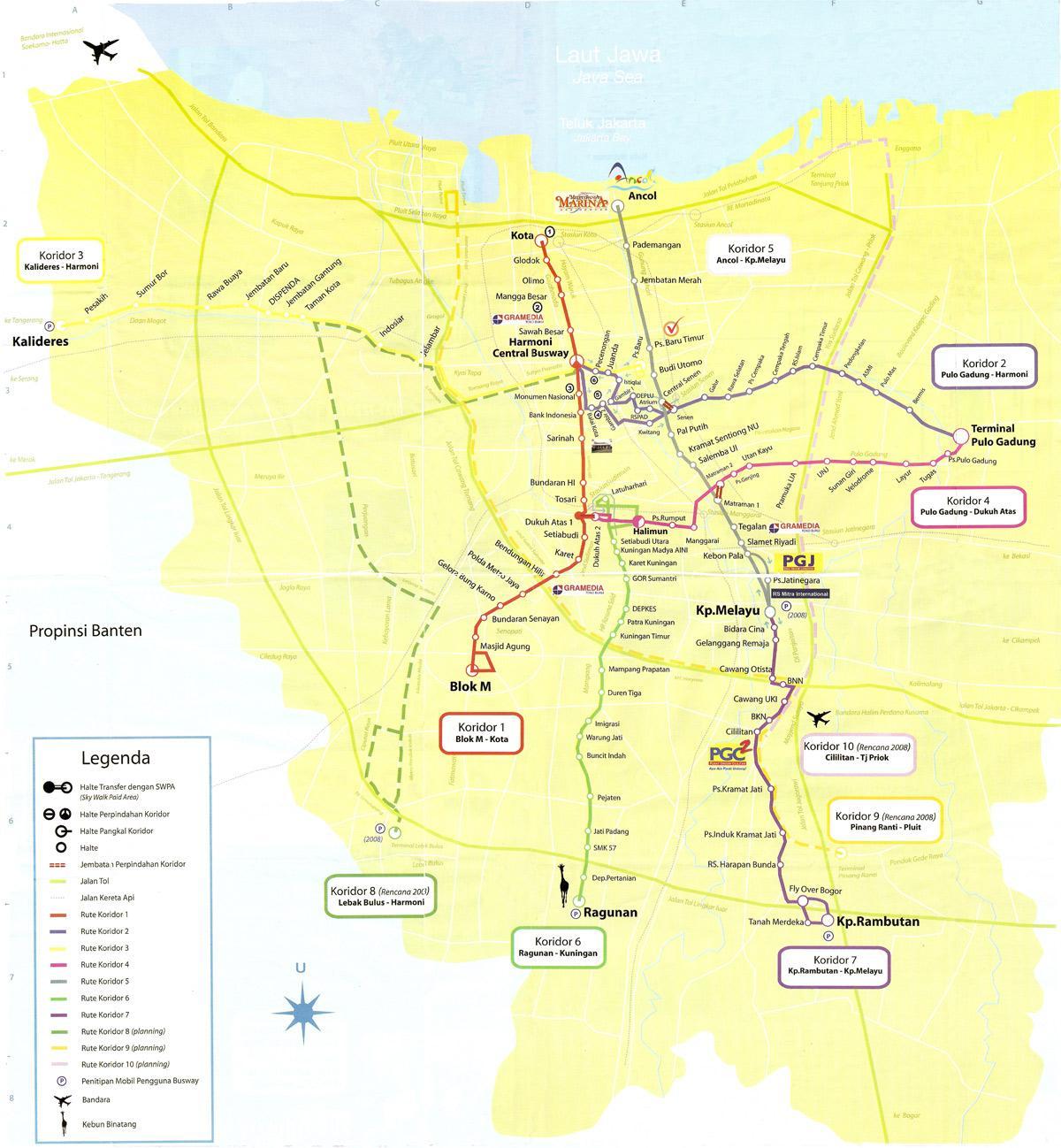 Karte anzeigen ancol Jakarta
