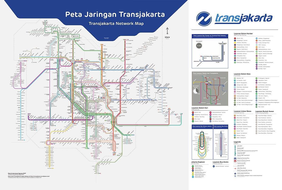 transJakarta route anzeigen